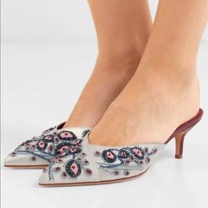 Malone Souliers Portia Mules - NWT